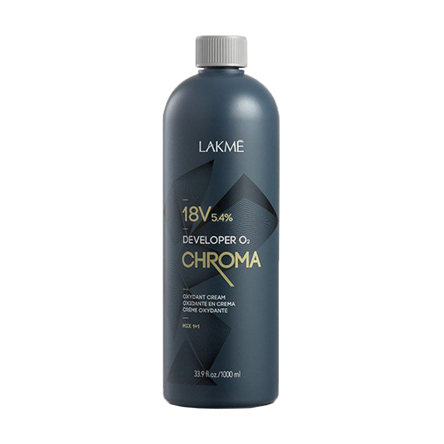 Крем-окислювач для фарби Lakme Chroma Developer O2 18V (5.4%), 1 л
