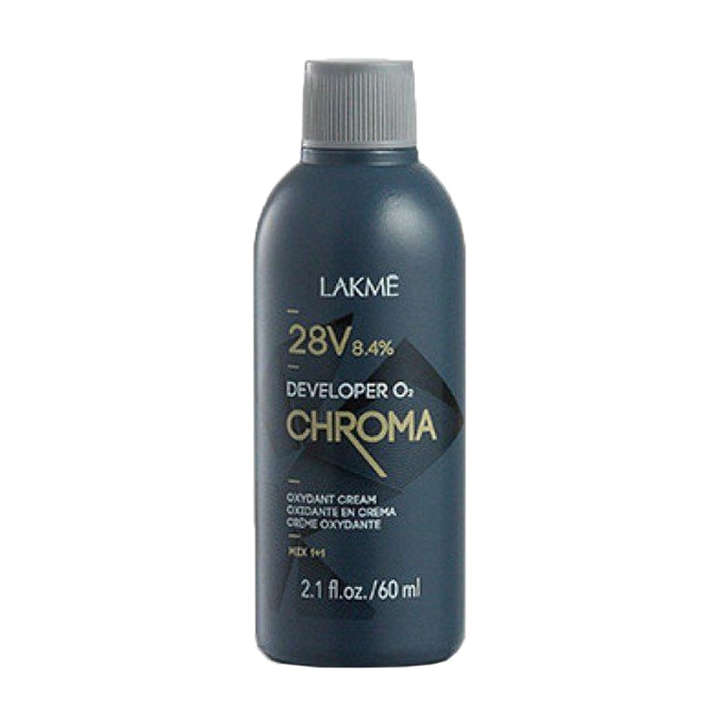 Крем-окислювач для фарби Lakme Chroma Developer O2 28V (8.4%), 60 мл
