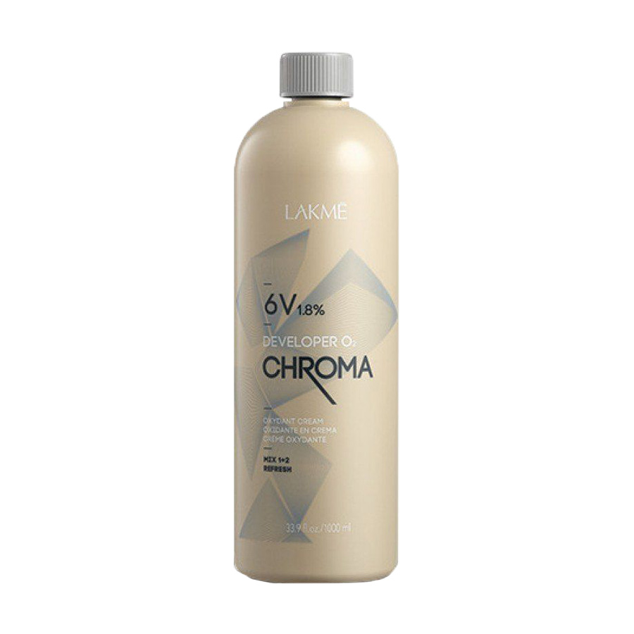 Крем-окислювач для фарби Lakme Chroma Developer O2 6V (1.8%), 1 л