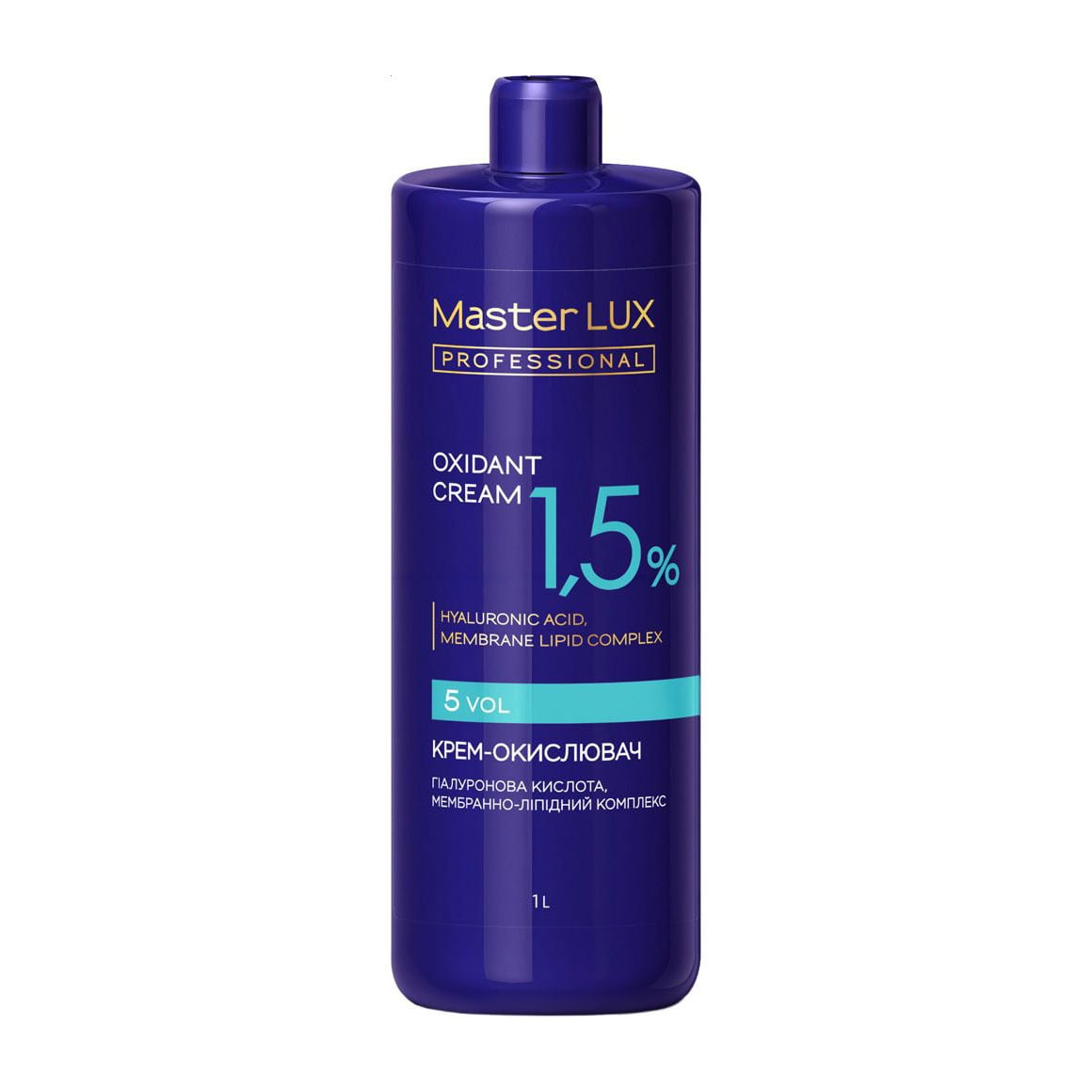 Крем-окислювач для фарби Master LUX Professional Oxidant Cream 1.5%, 5 Vol, 1 л